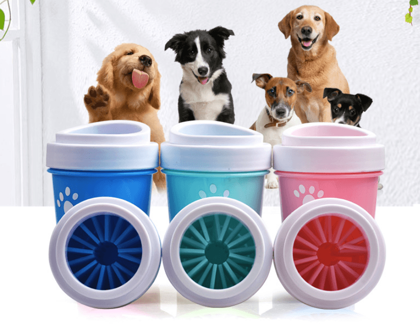 The Mudbuster Paw Washer: Keep Your Floors Clean And Your Pup's Paws Spotless!-0