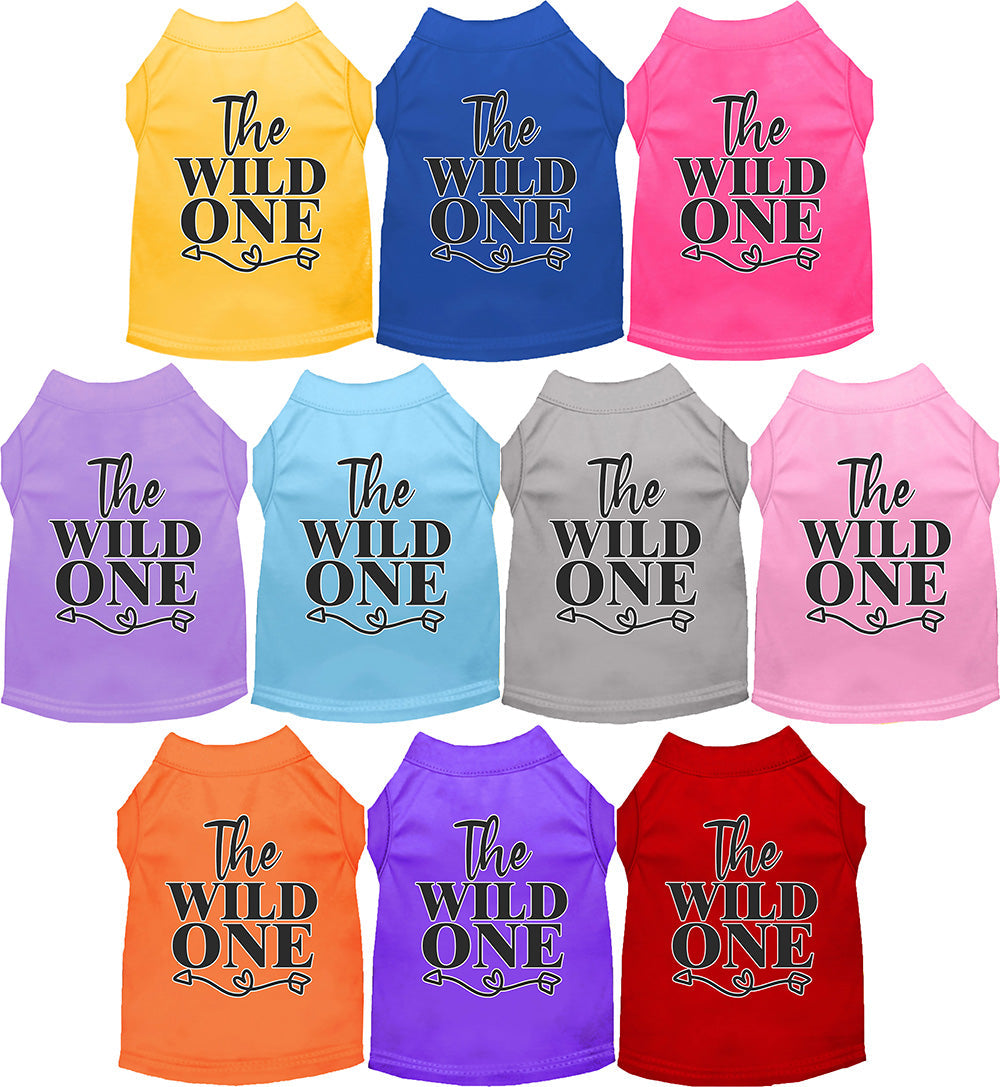 Adorable Cat or Dog Shirt for Pets "The Wild One"-0