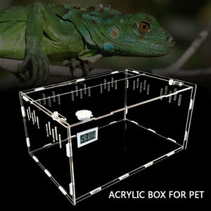 Reptile Haven: Crystal Clear Breeding Box For Your Beloved Pets-5