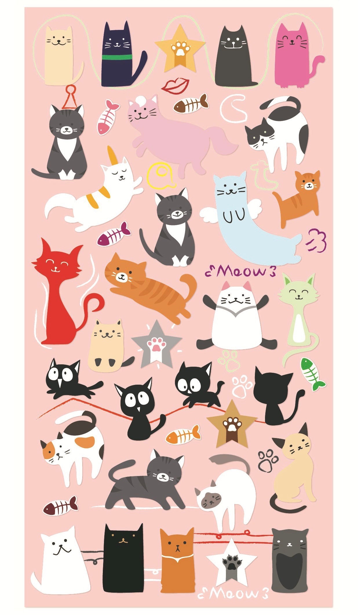 PAWSOME STICKER SHEET - #1-0