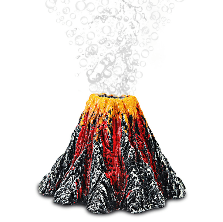 Magma Magic Resin Volcano For Aquariums-1