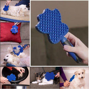 Gentlegroom Pet Hair Detangler & Shampoo Dispenser Brush-1