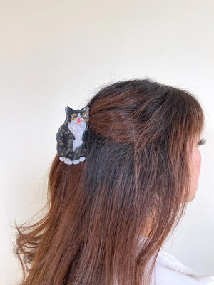 PAWSOME PETS NEW YORK Hand-painted Dog Breed Claw Hair Clip #8 | Eco-Friendly-3