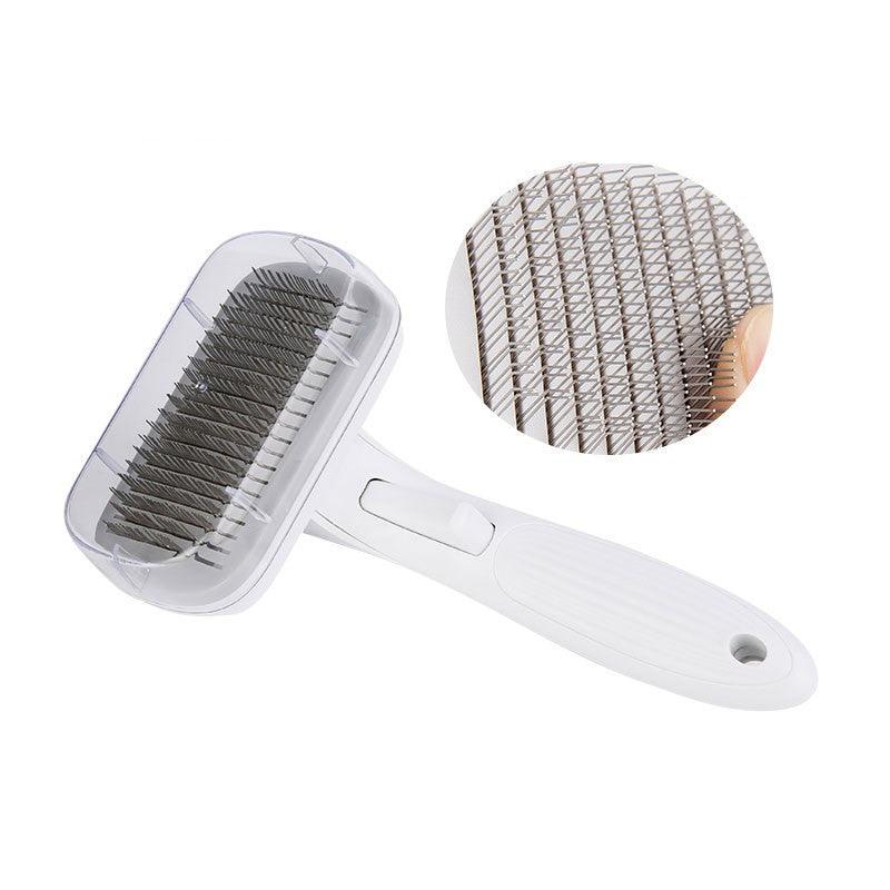 Luxury Pet Grooming Tool: Automatic Hair Brush Remover For Dogs And Cats-5