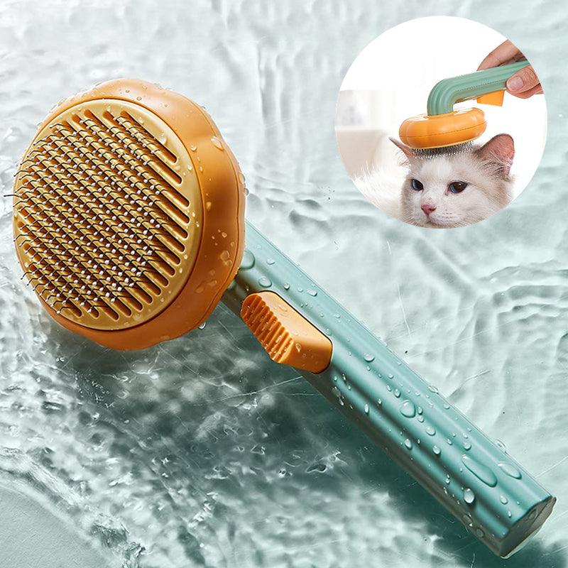 The Feline Fabulous: Hair-Saving Self-Cleaning Steel Wire Comb-0