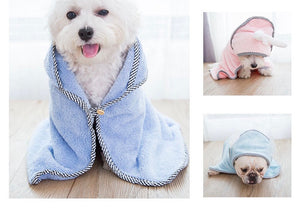 Pet bathrobe-1