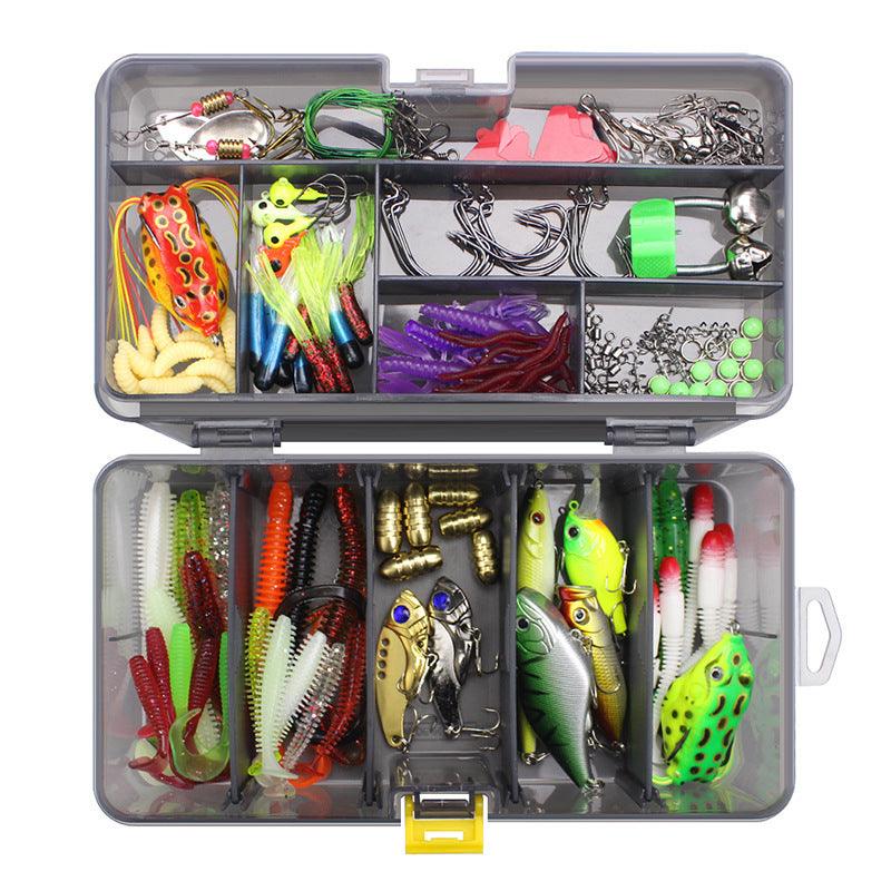 Ultimate Angler's Paradise: 168-Piece Multifunctional Fishing Accessory Set-1