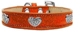 Dog, Puppy & Pet Ice Cream Collar, "Clear Crystal Heart"-8