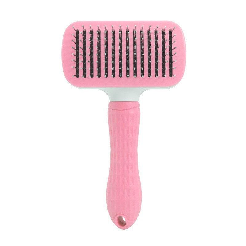 The Fur-Friendly Wonder: The Effortless Self-Cleaning Pet Grooming Comb-11