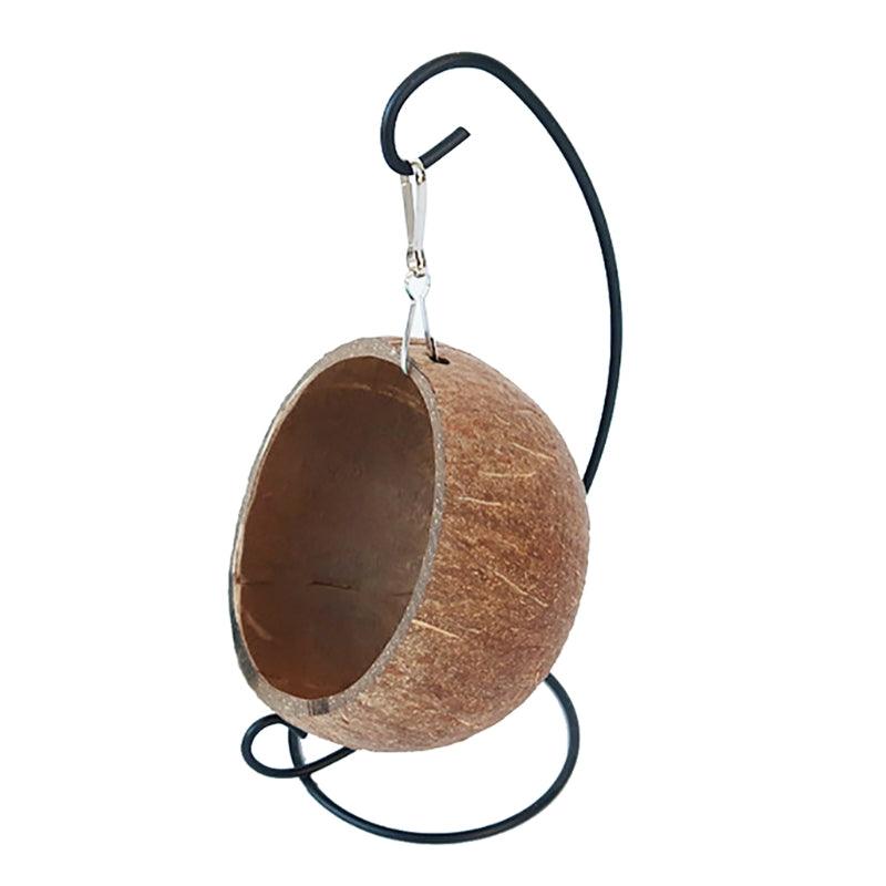 Golden Bear Coconut Shell Hanging Nest For Hamsters And Guinea Pigs-1