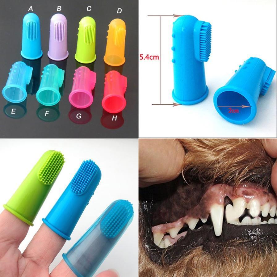 Super Soft Pet Finger Toothbrush-0