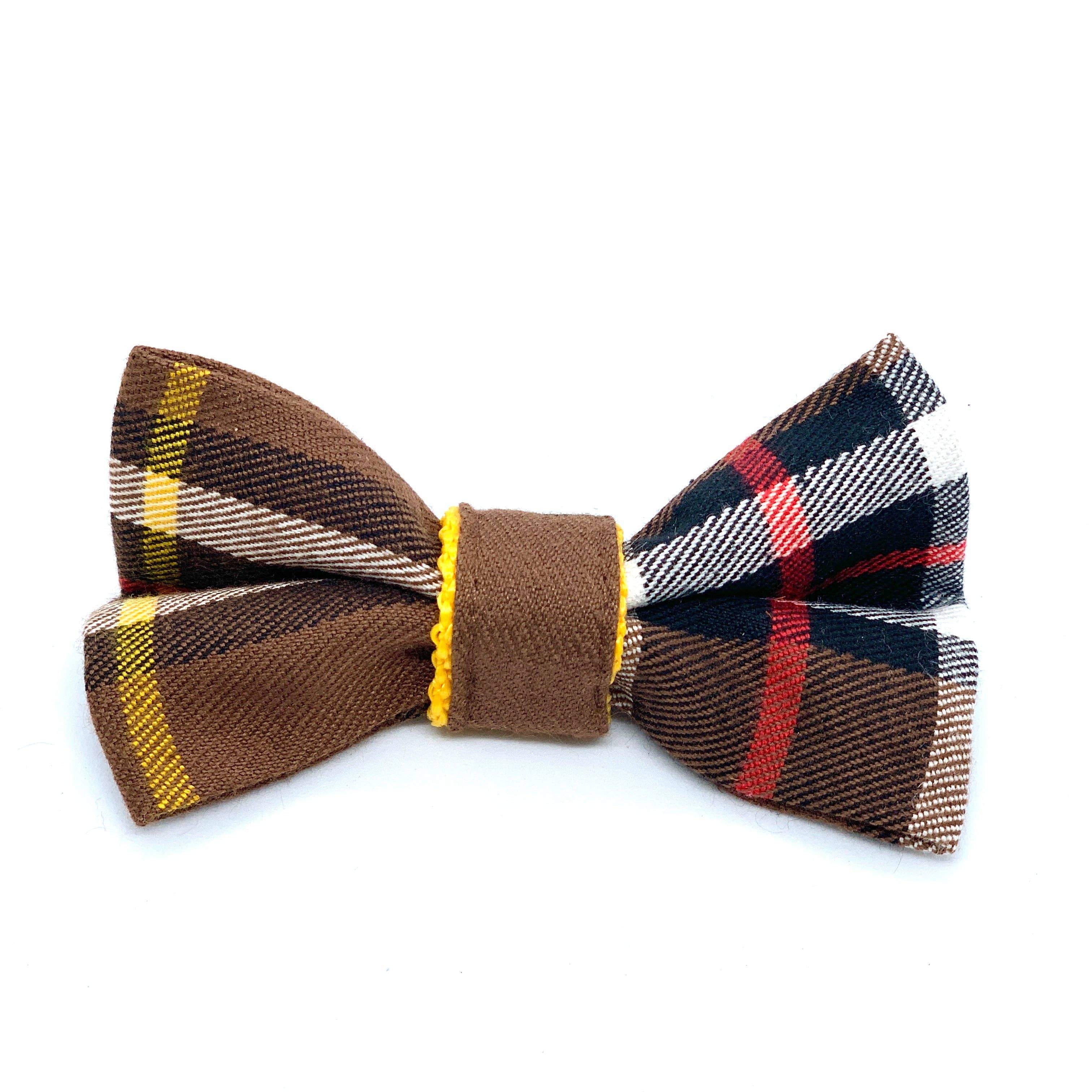 Medallion dog bow tie