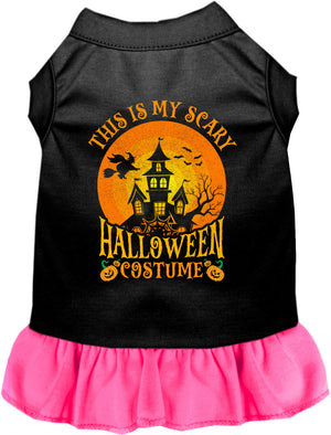 Scary Halloween Costume Pet Dress-10