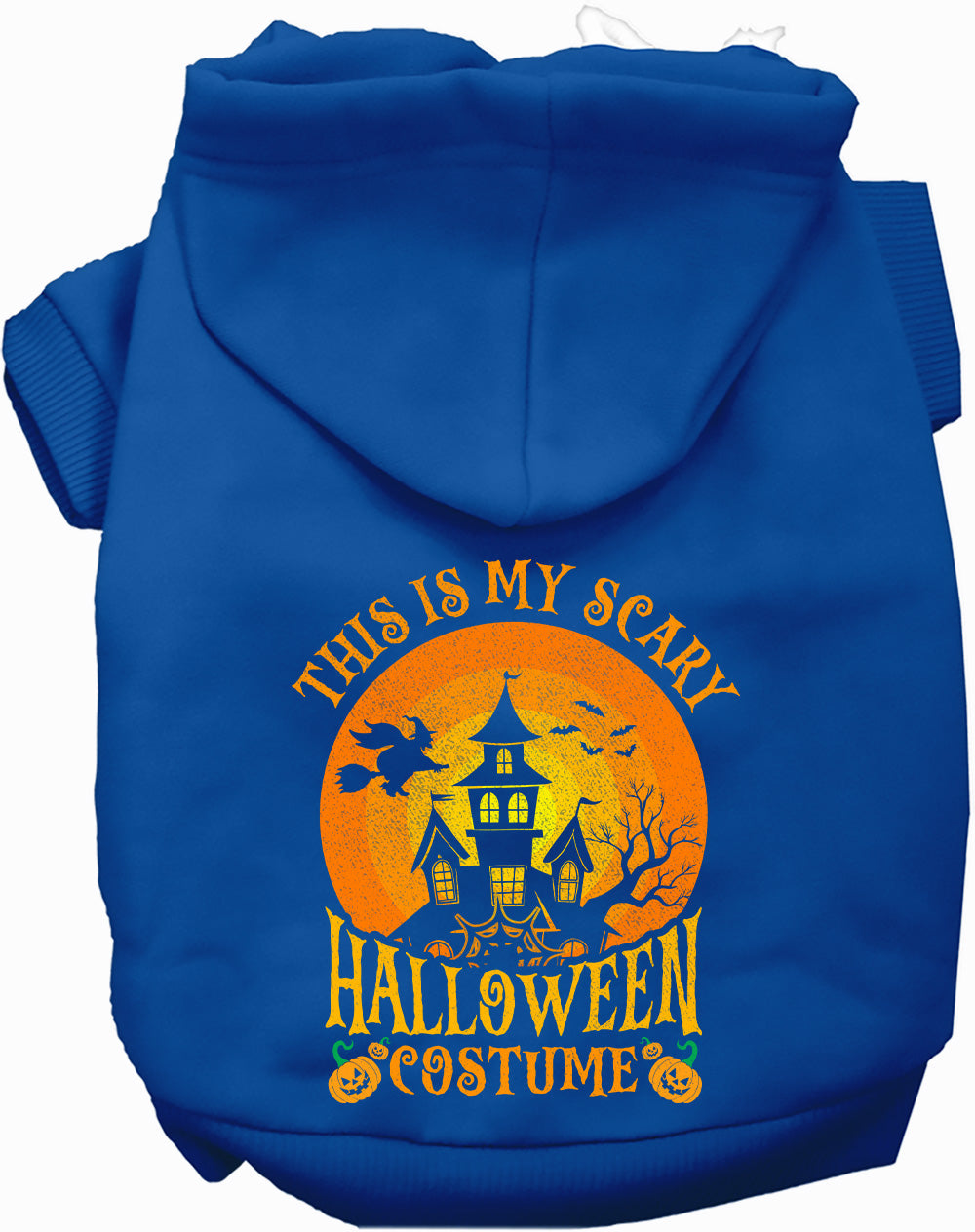 Scary Halloween Costume Pet Hoodie-2