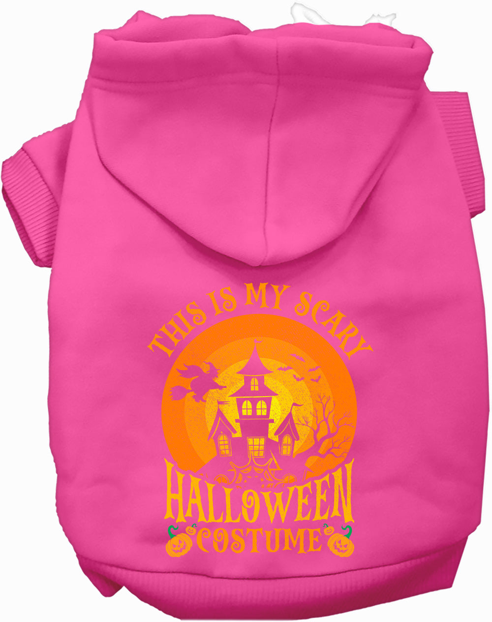 Scary Halloween Costume Pet Hoodie-3