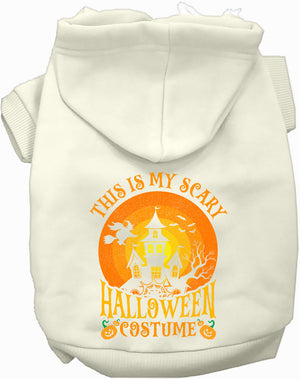 Scary Halloween Costume Pet Hoodie-7