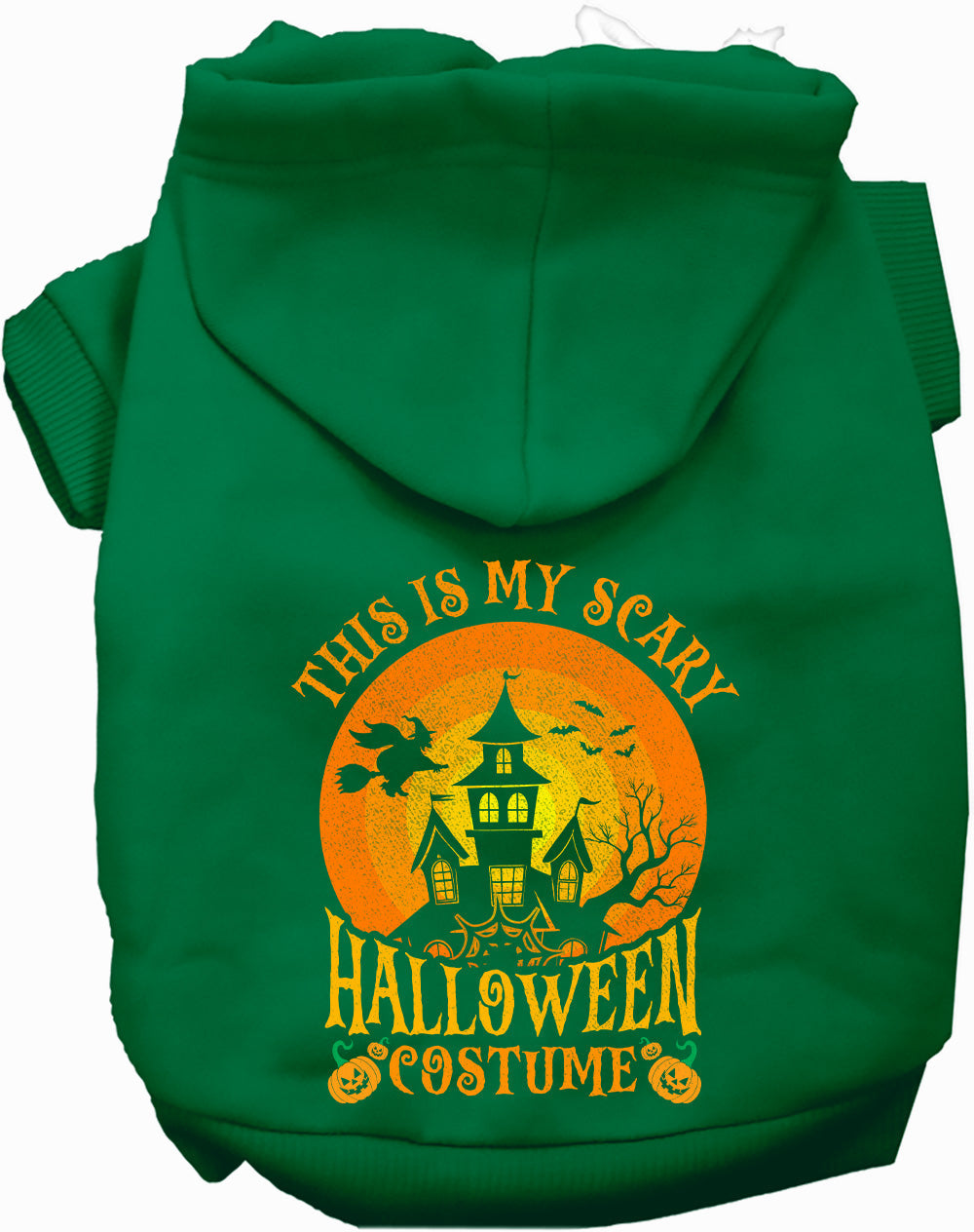 Scary Halloween Costume Pet Hoodie-8