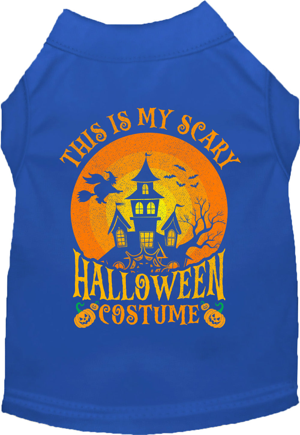 Scary Halloween Costume Pet Shirt-5