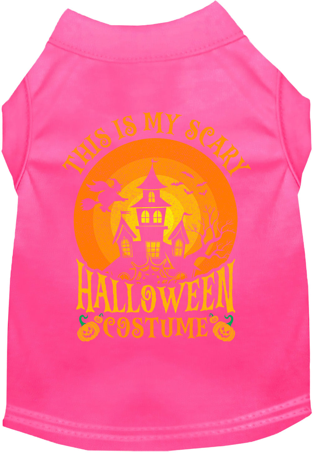 Scary Halloween Costume Pet Shirt-9