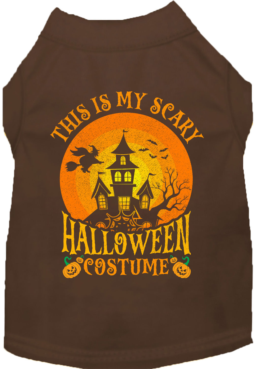 Scary Halloween Costume Pet Shirt-6