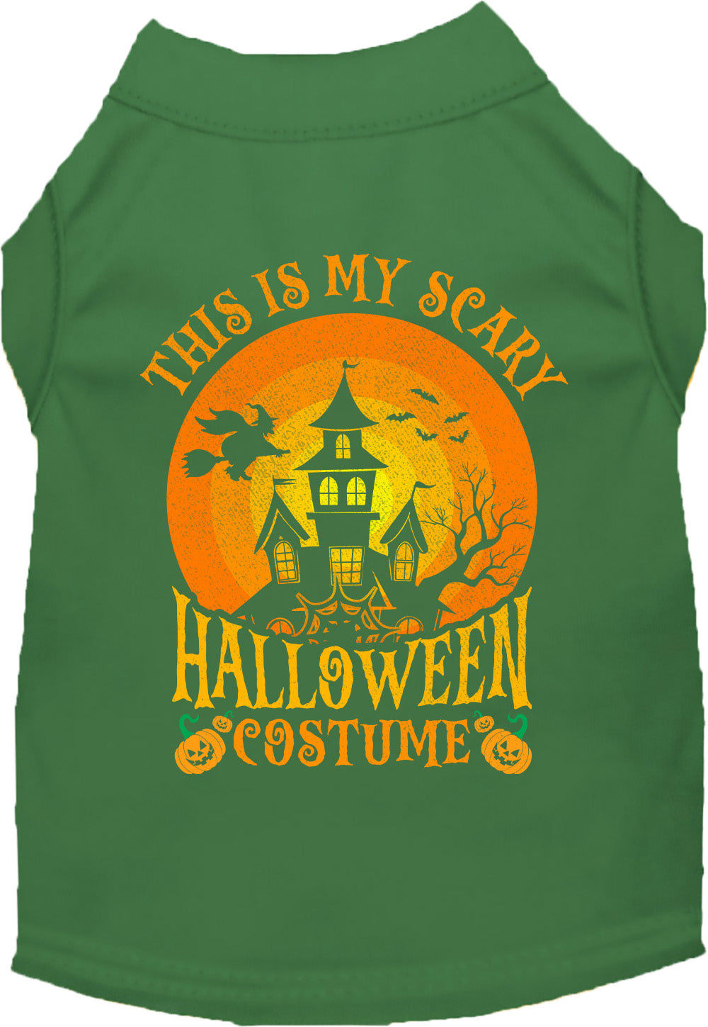 Scary Halloween Costume Pet Shirt-2