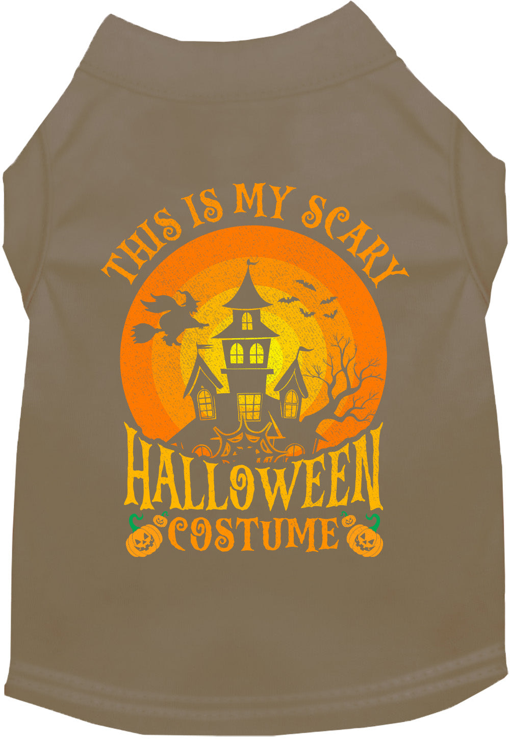 Scary Halloween Costume Pet Shirt-4