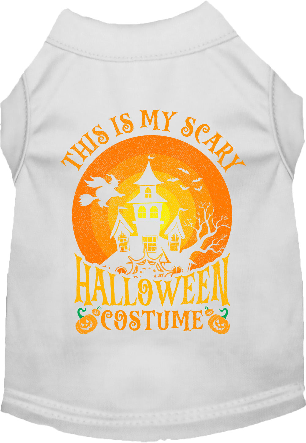 Scary Halloween Costume Pet Shirt-10