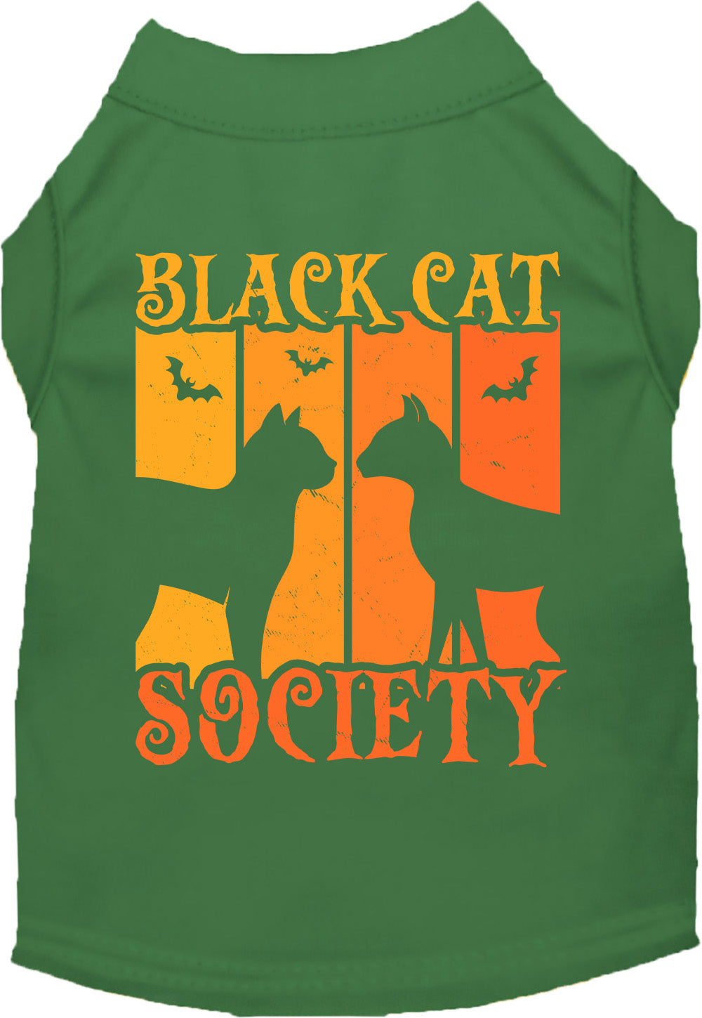 Black Cat Society Pet Shirt-9