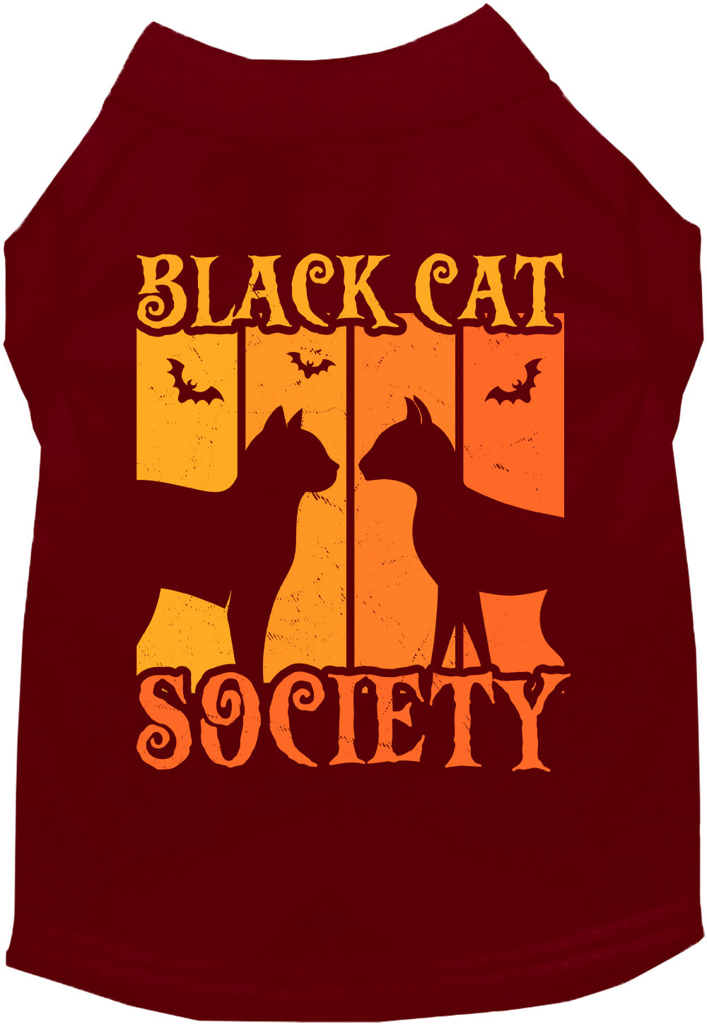 Black Cat Society Pet Shirt-5