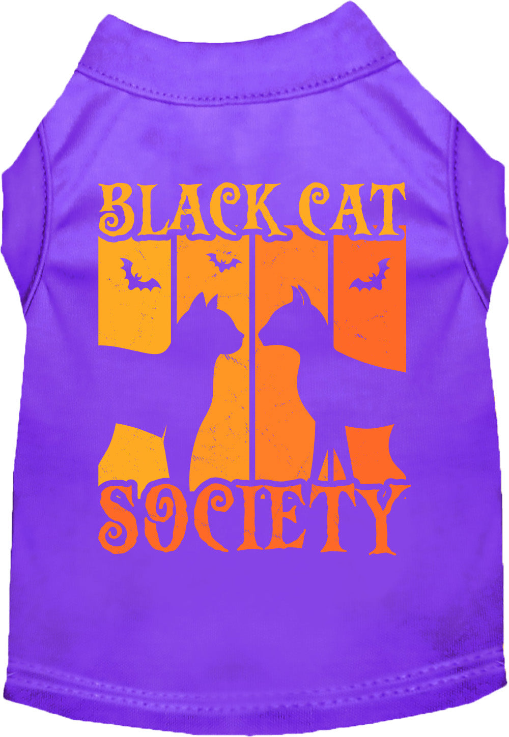 Black Cat Society Pet Shirt-6