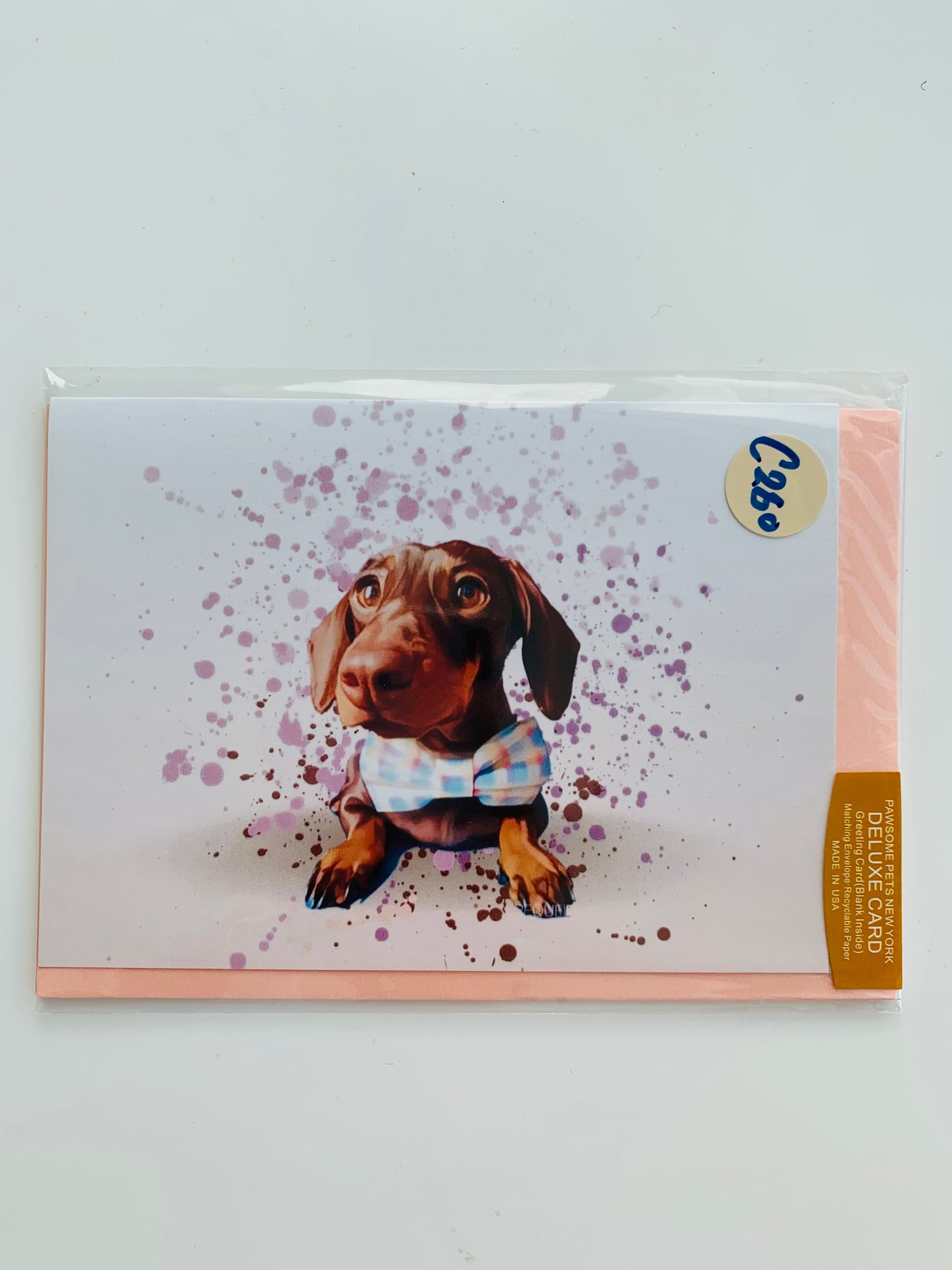 PETS GREETING CARD - #183-0