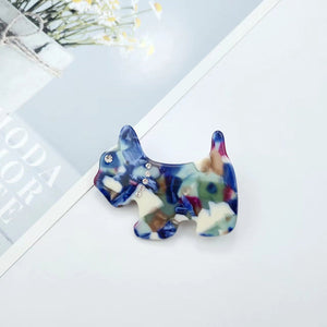 PAWSOME PETS NEW YORK Hand-painted Dog Hair Clip #5 | Eco-Friendly-0