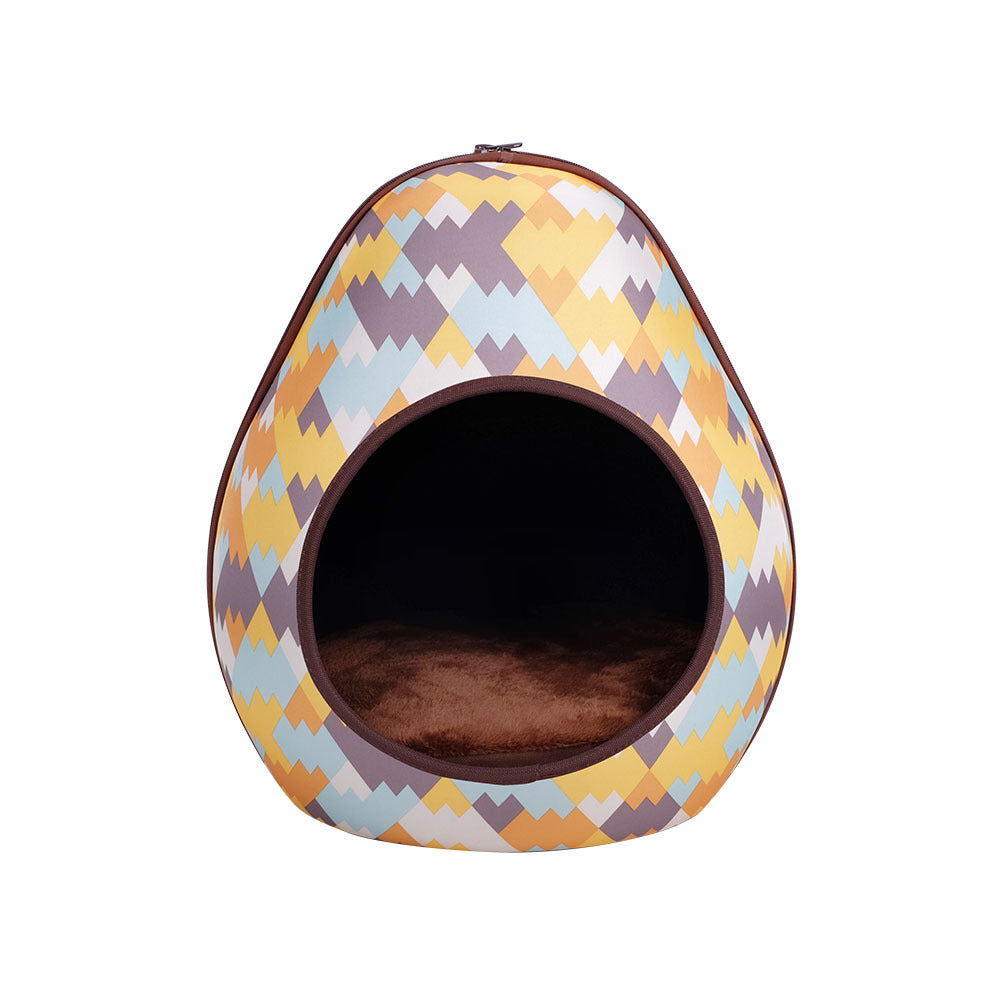 Gourd Pet House & Enclosed Bed-0