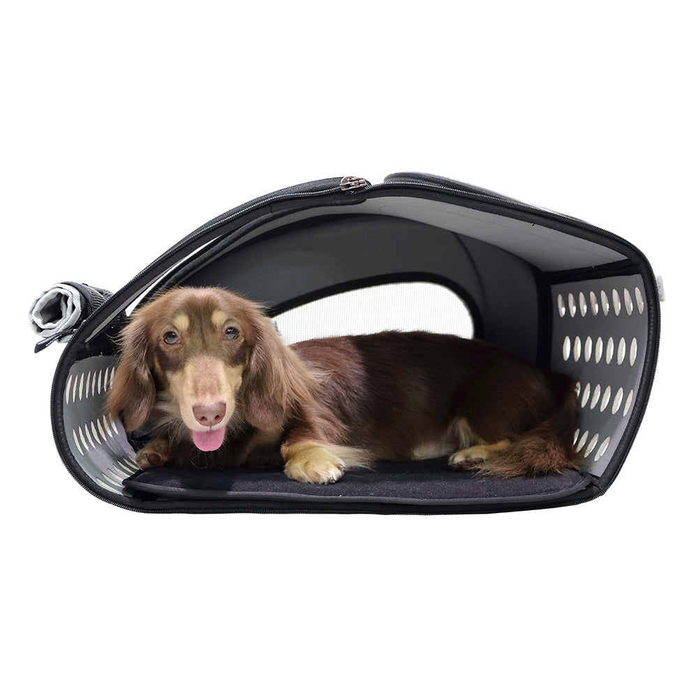 Eva Pet Wheeled Multifunctional Carrier - Chocolate-2