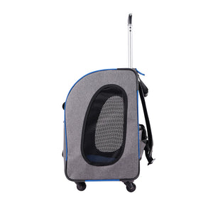 Liso Backpack Parallel Transport Pet Trolley – Slate/Sapphire-3