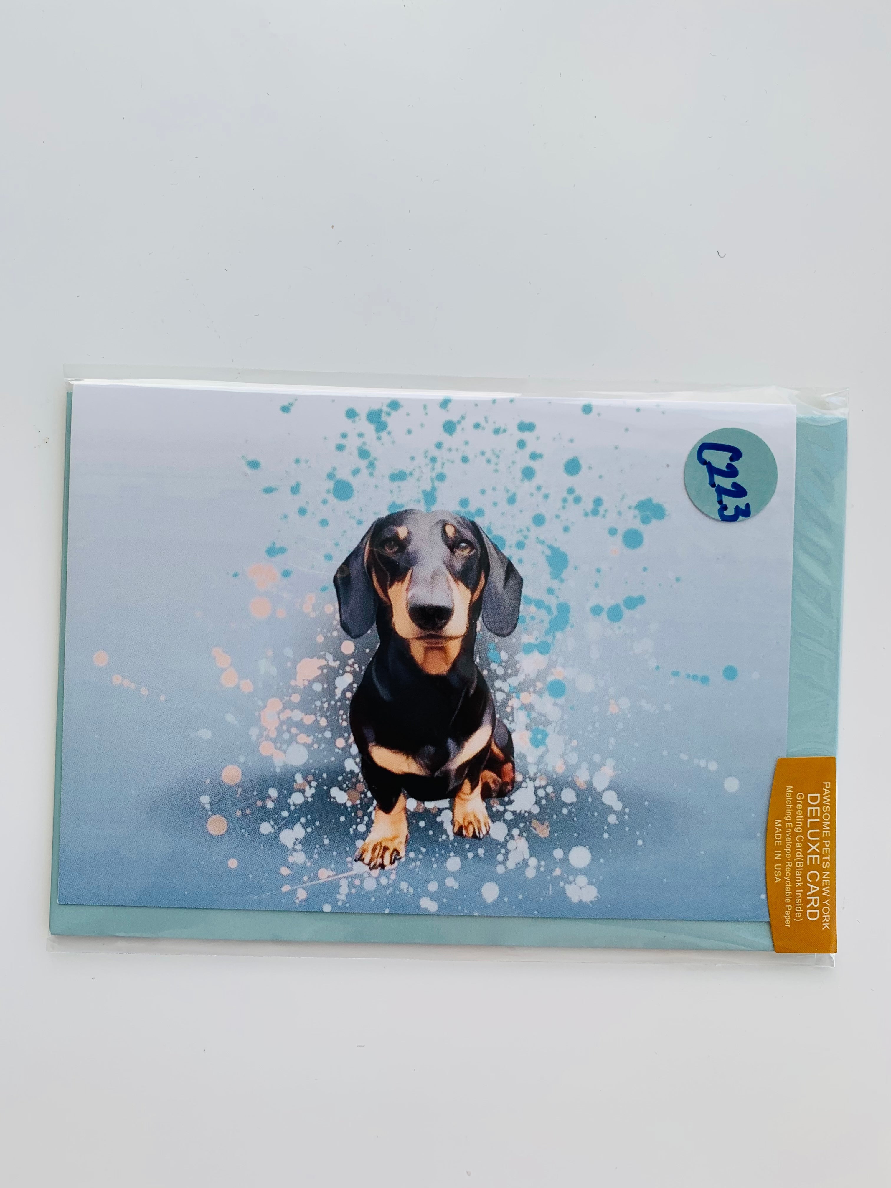 PETS GREETING CARD - #178-0