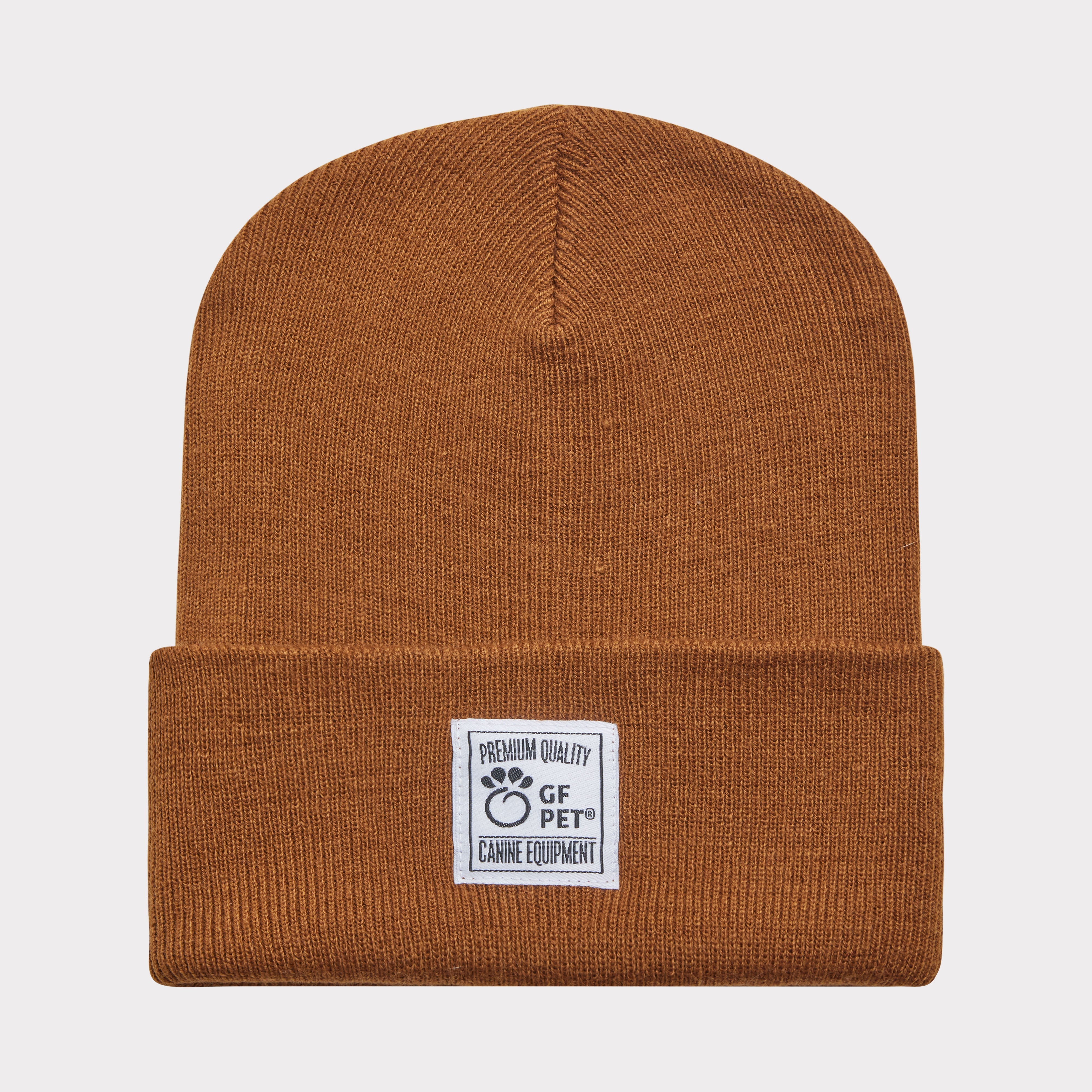 Human Logo Beanie - Caramel-0