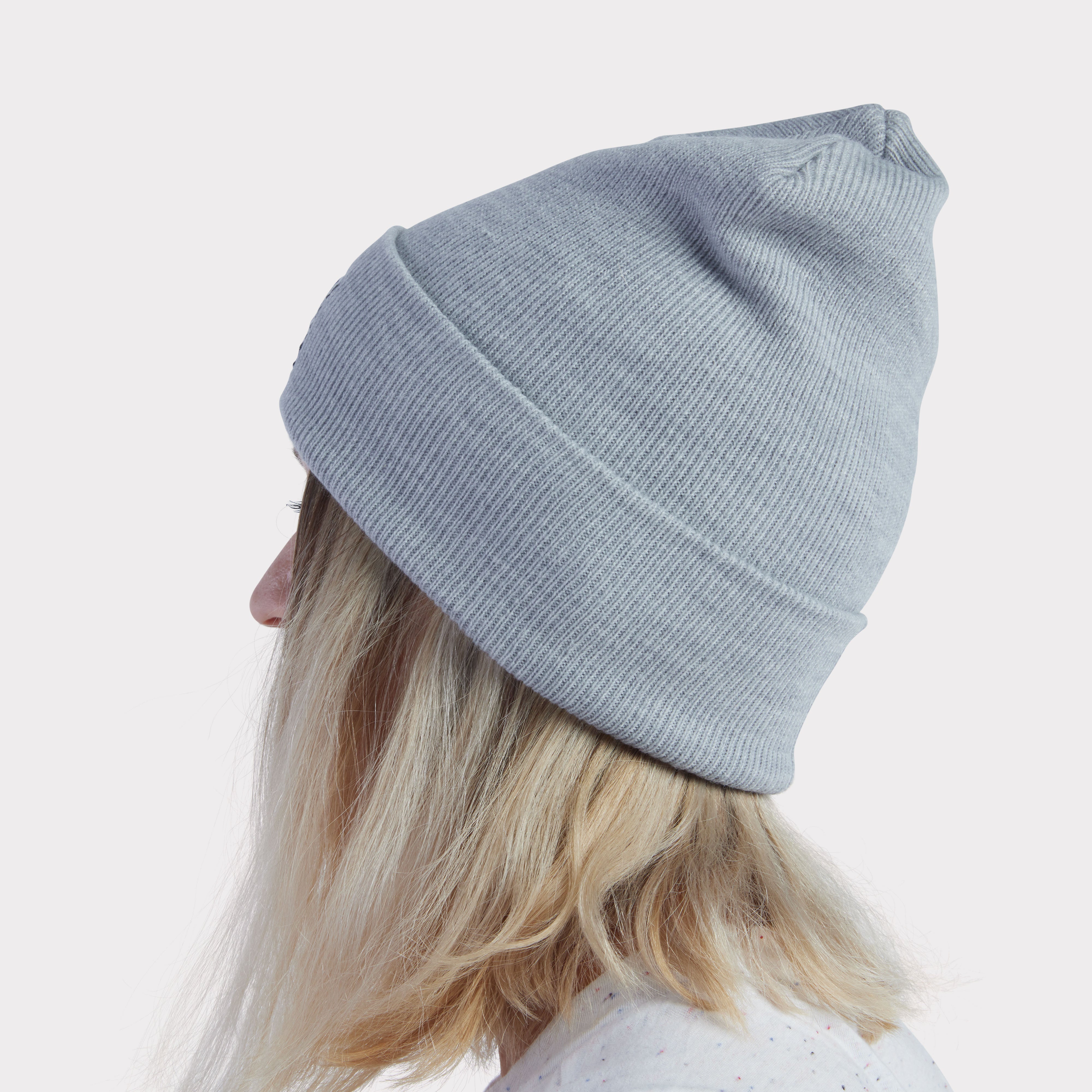 Human Logo Beanie - Grey Mix-1