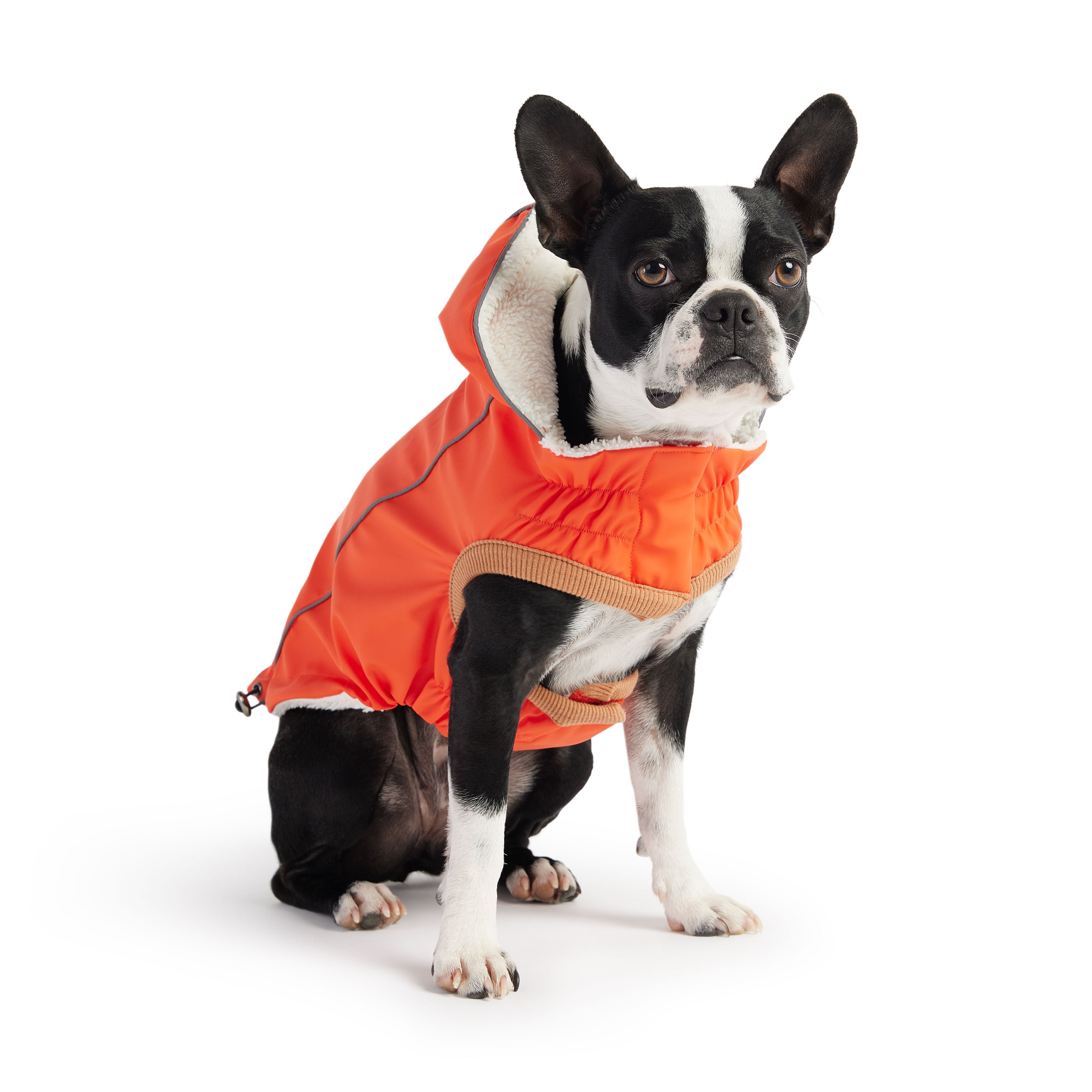 Insulated Raincoat - Orange-1