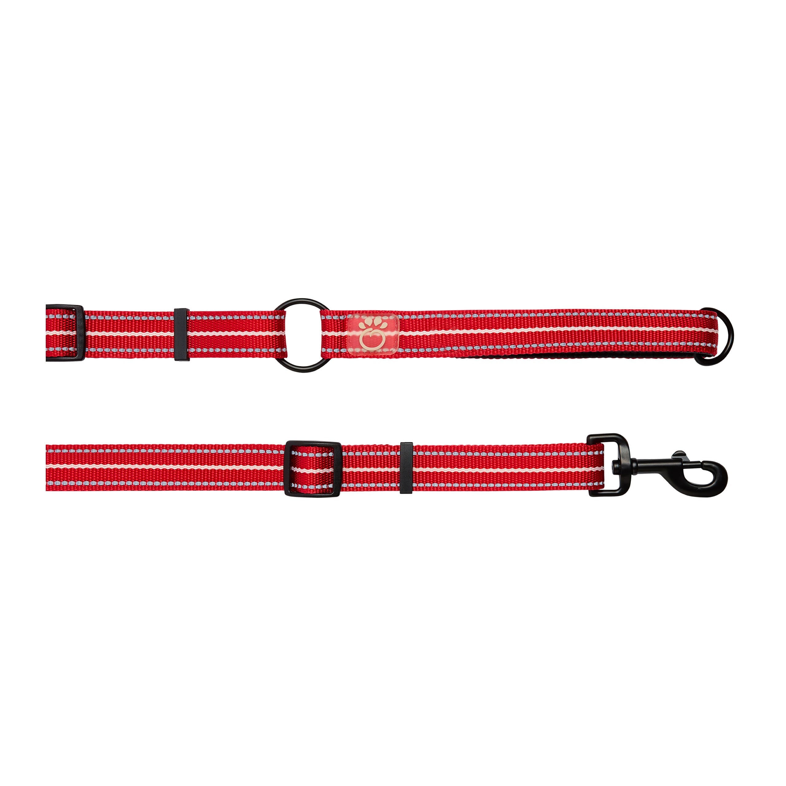 Reflective Leash - EEZY-6 - Red-0