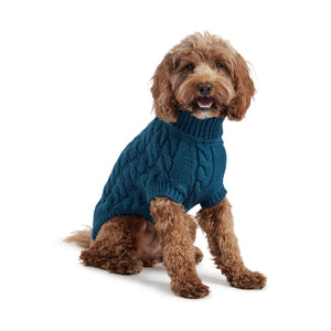 Chalet Sweater - Dark Teal-1