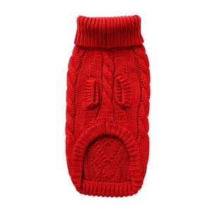 Chalet Sweater - Red-3