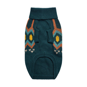 Heritage Sweater - Teal-2