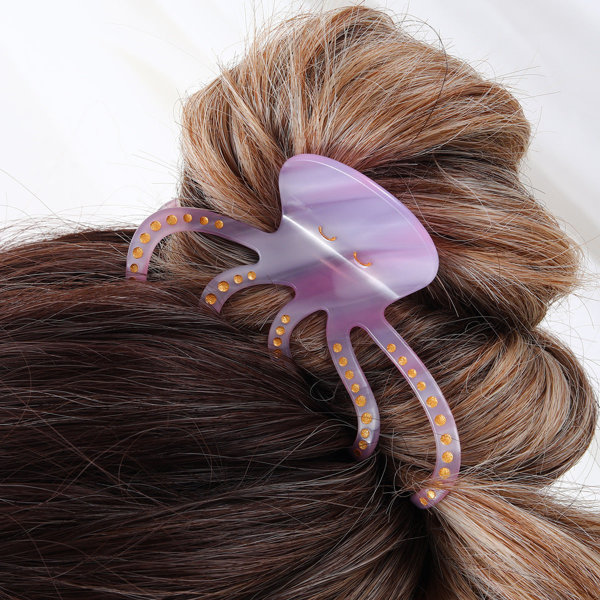 PAWSOME PETS NEW YORK Hand-painted OCEAN Claw Hair Clip #1 | Eco-Friendly-0