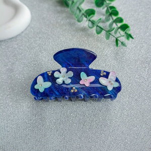 PAWSOME PETS NEW YORK Hand-painted OCEAN VIBES Claw Hair Clip #7 | Eco-Friendly-0