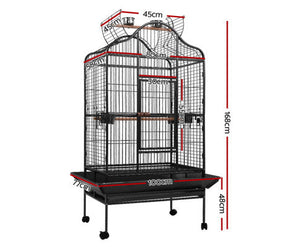 Pet Bird Cage 168CM Large Travel Stand-2