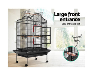 Pet Bird Cage 168CM Large Travel Stand-1