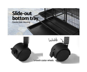 Pet Bird Cage 168CM Large Travel Stand-4