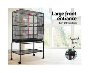 Large Bird Cage with Perch-1