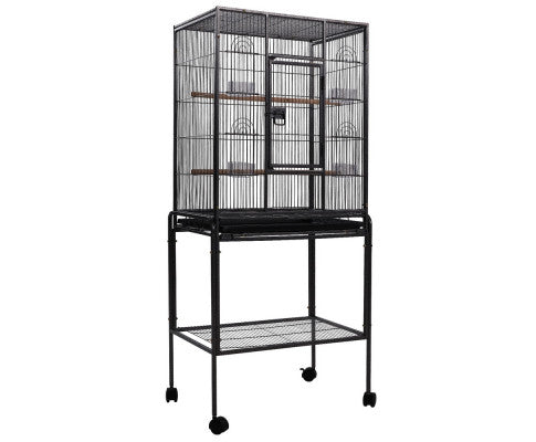 Pet Bird Cage with Feeders 144CM-0